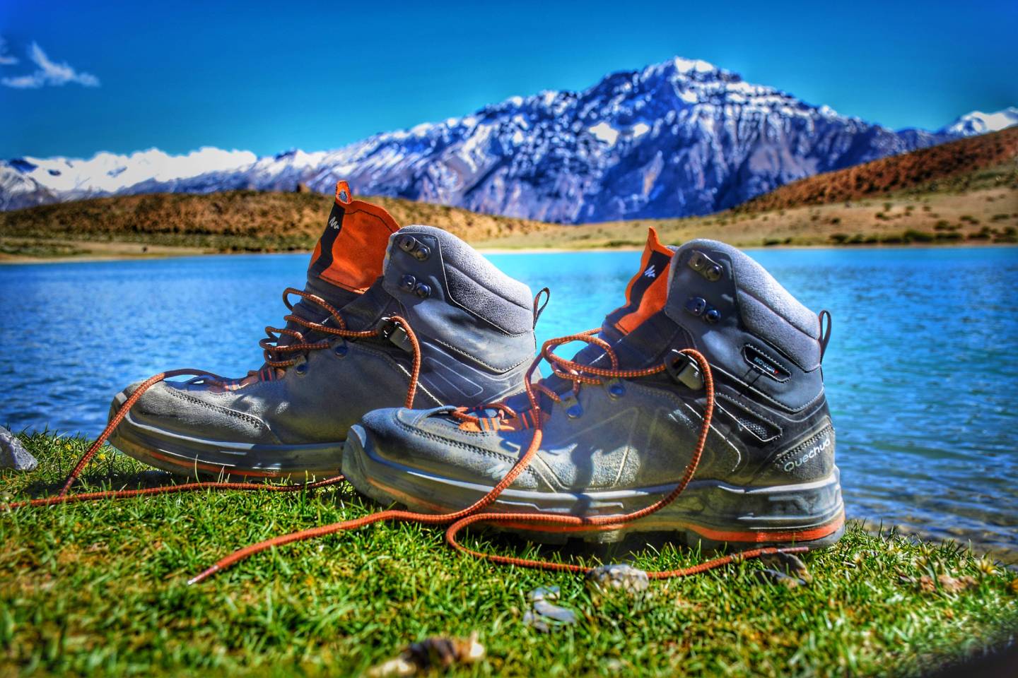 Dhankar Lake (Trekking shoes)