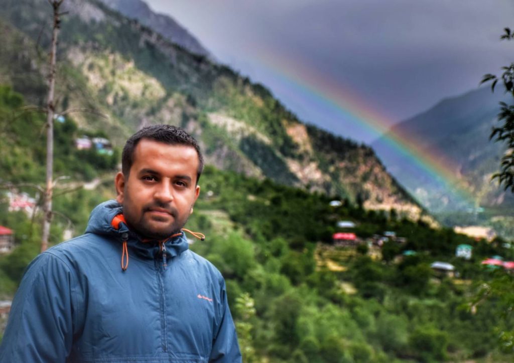 Rainbow @Kamru Fort, Sangla