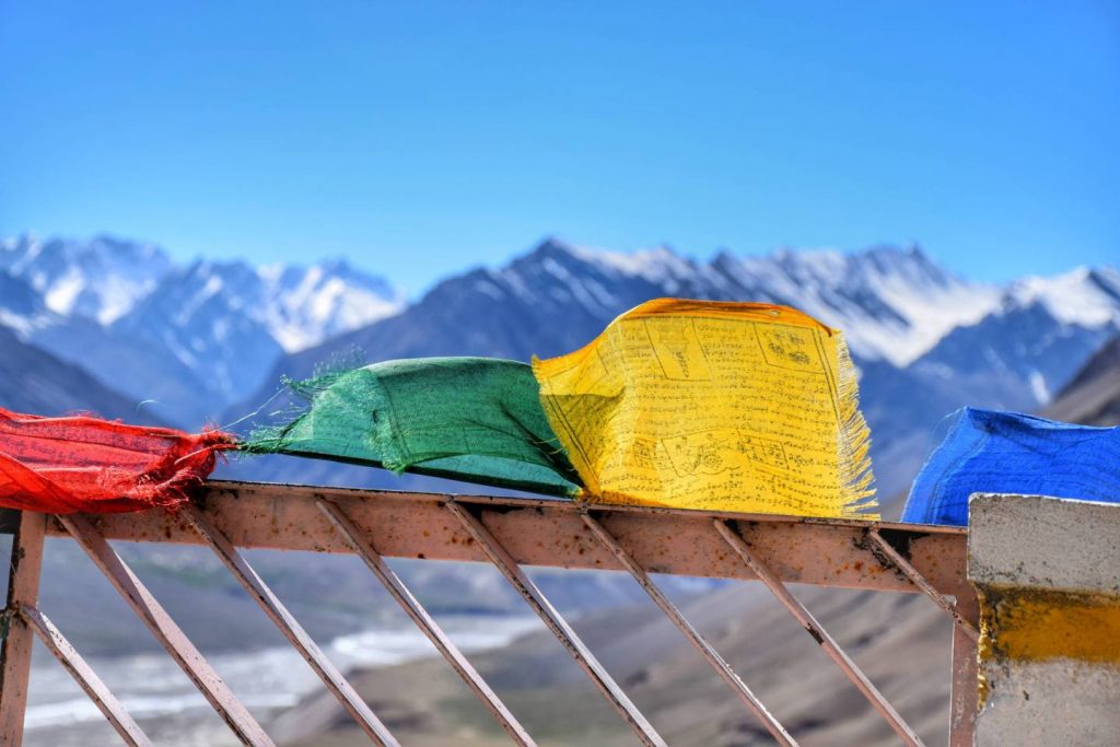 Key Monastery - Prayer Flags