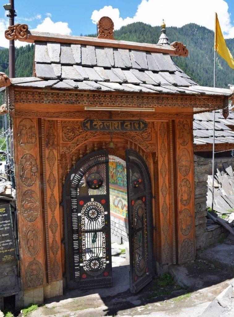 Gate of Naag Temple @Sangla Valley