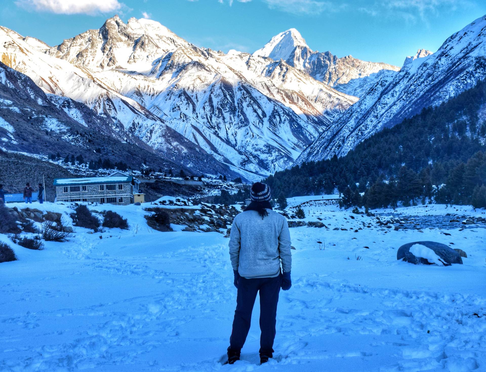 Winters, Snow Fall @Chitkul